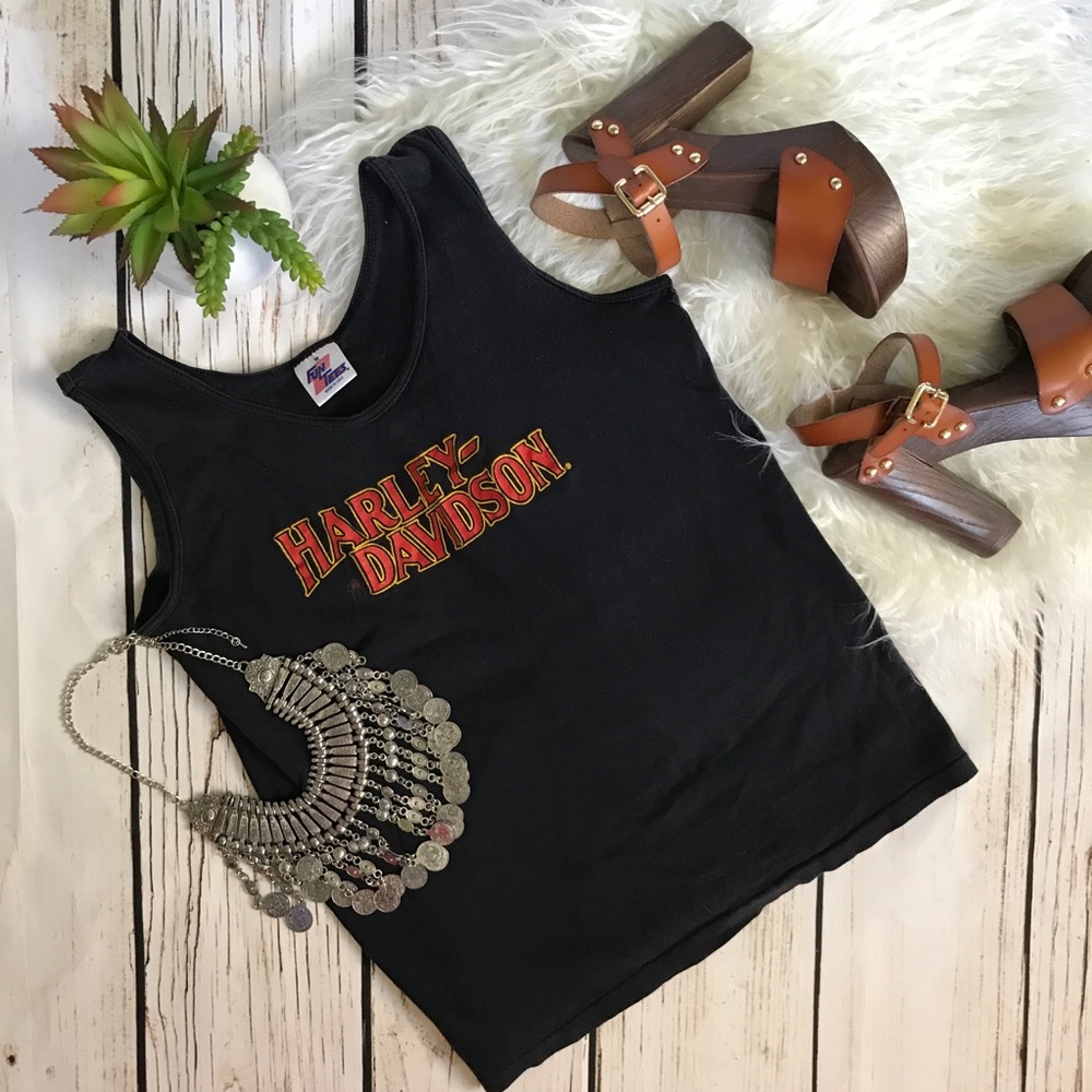 Vintage Harley Davidson Tank